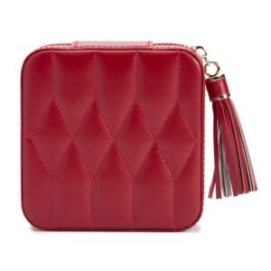 Caroline Zip Travel Case Red