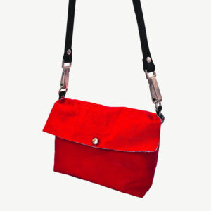 Distressed Red Ava Bag