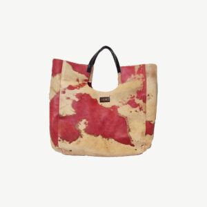 Limited Edition Devoire Blood Red On Cream Leather